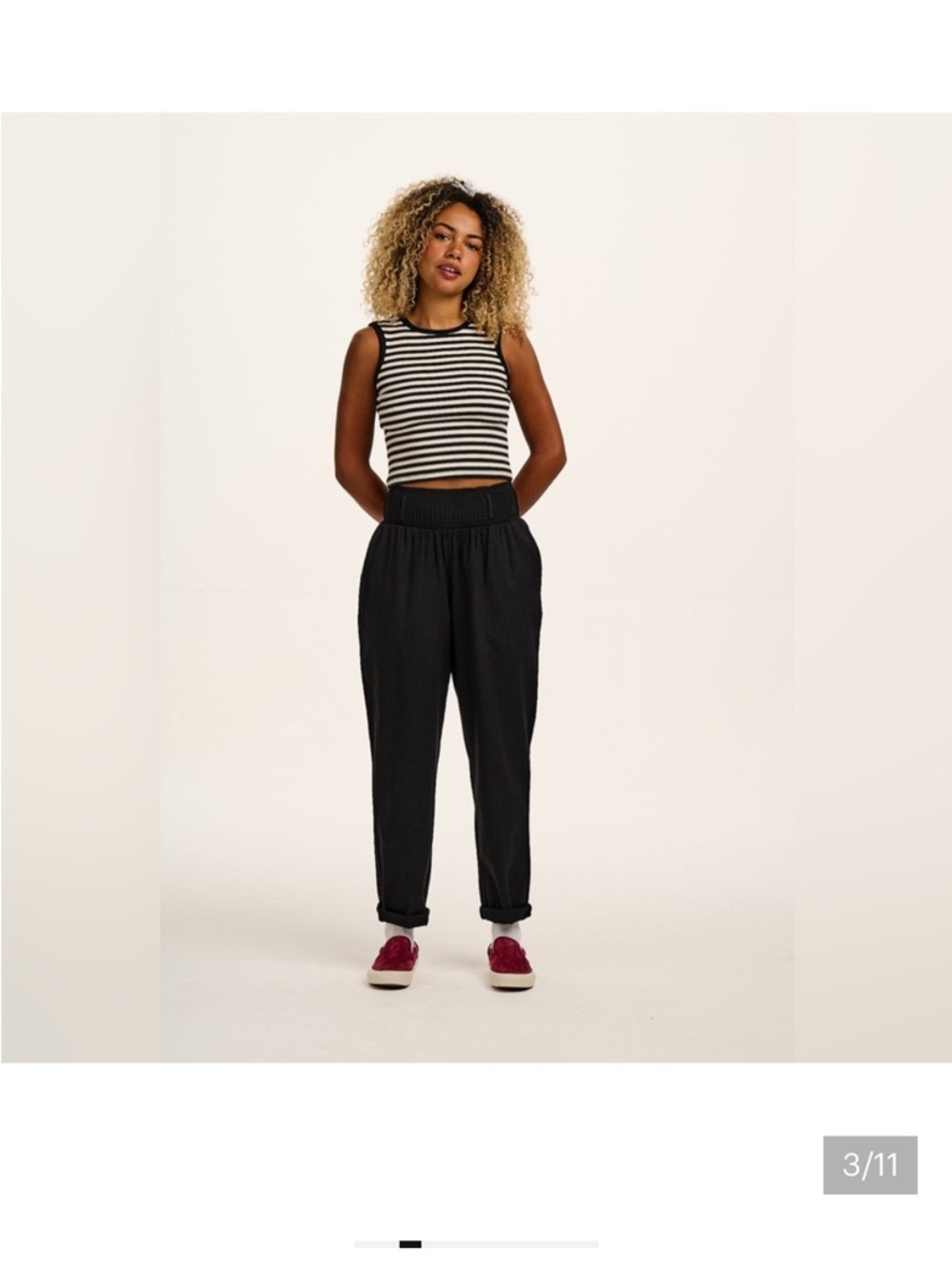 Lucy & Yak Black Alexa pants